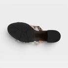 Azura Sculptor Black Multi Sandal