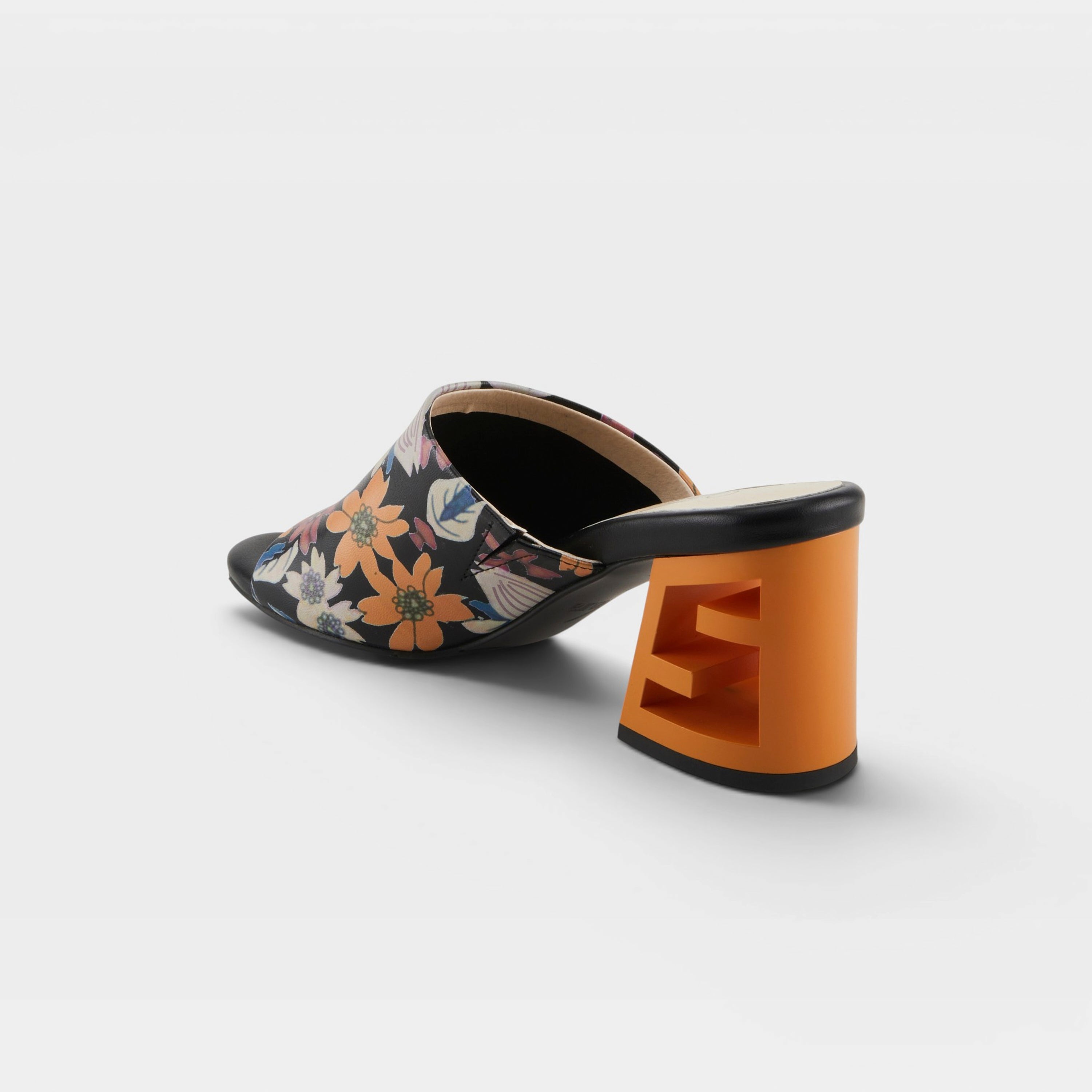 Azura Sculptor Black Multi Sandal