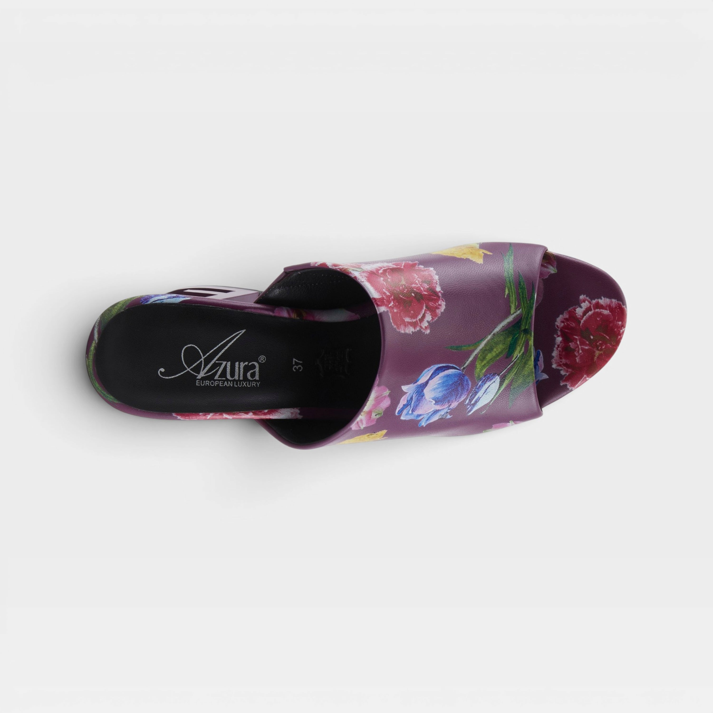 Azura Sculptor Purple Multi Sandal