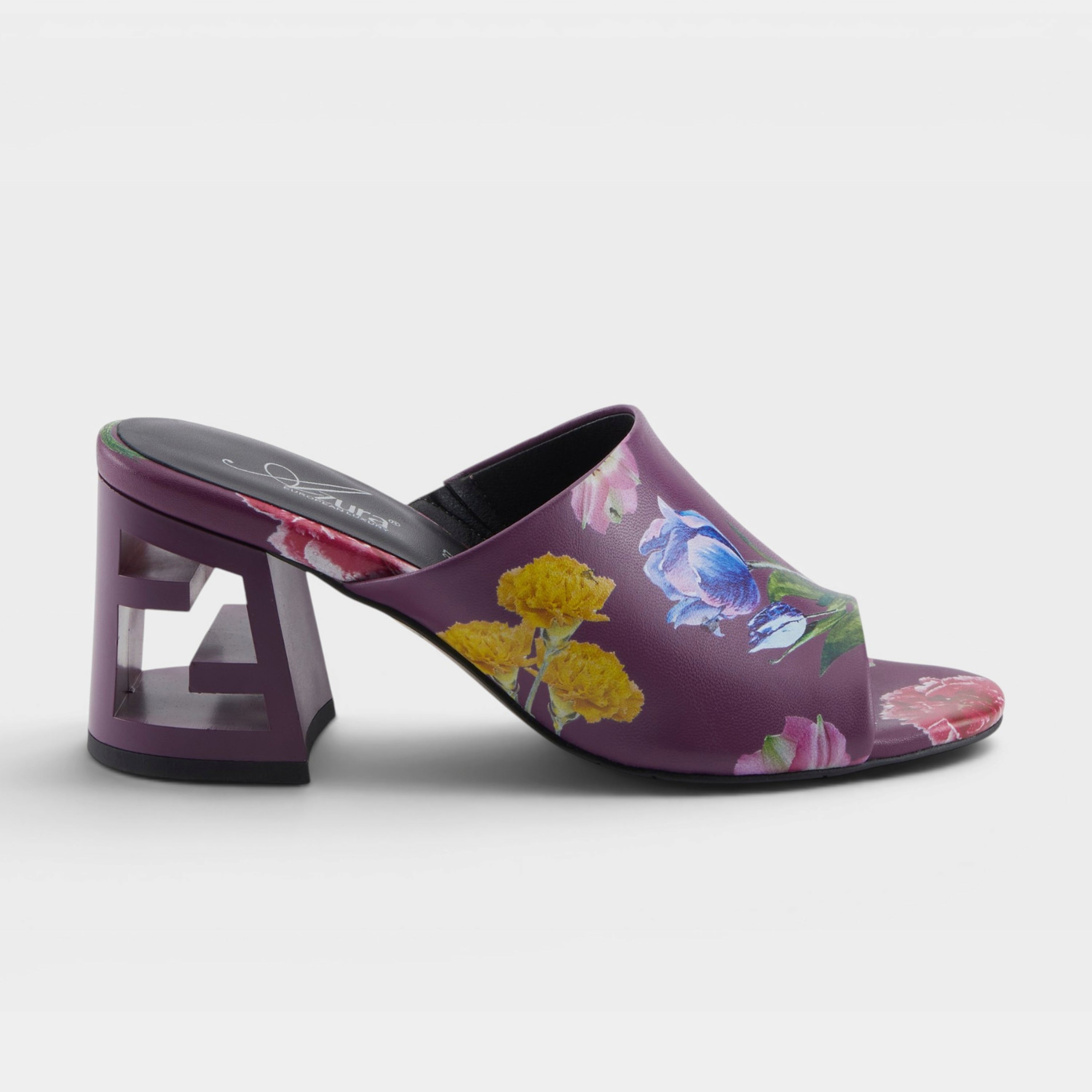 Azura Sculptor Purple Multi Sandal
