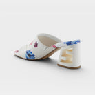 Azura Sculptor White Multi Sandal