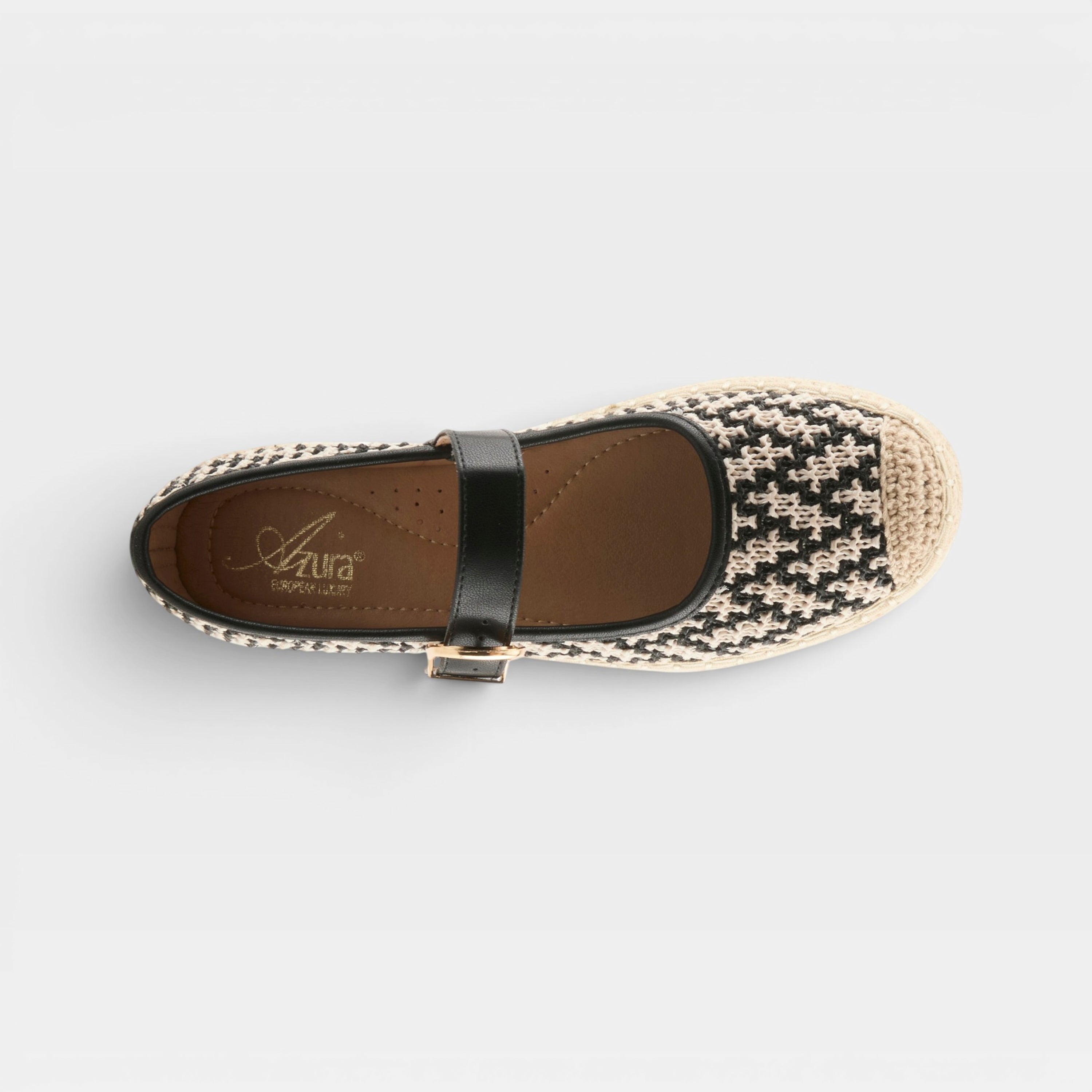 Azura Seaharbor Black Multi Shoe