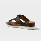 Spring Step Seaport Black Casual Sandal