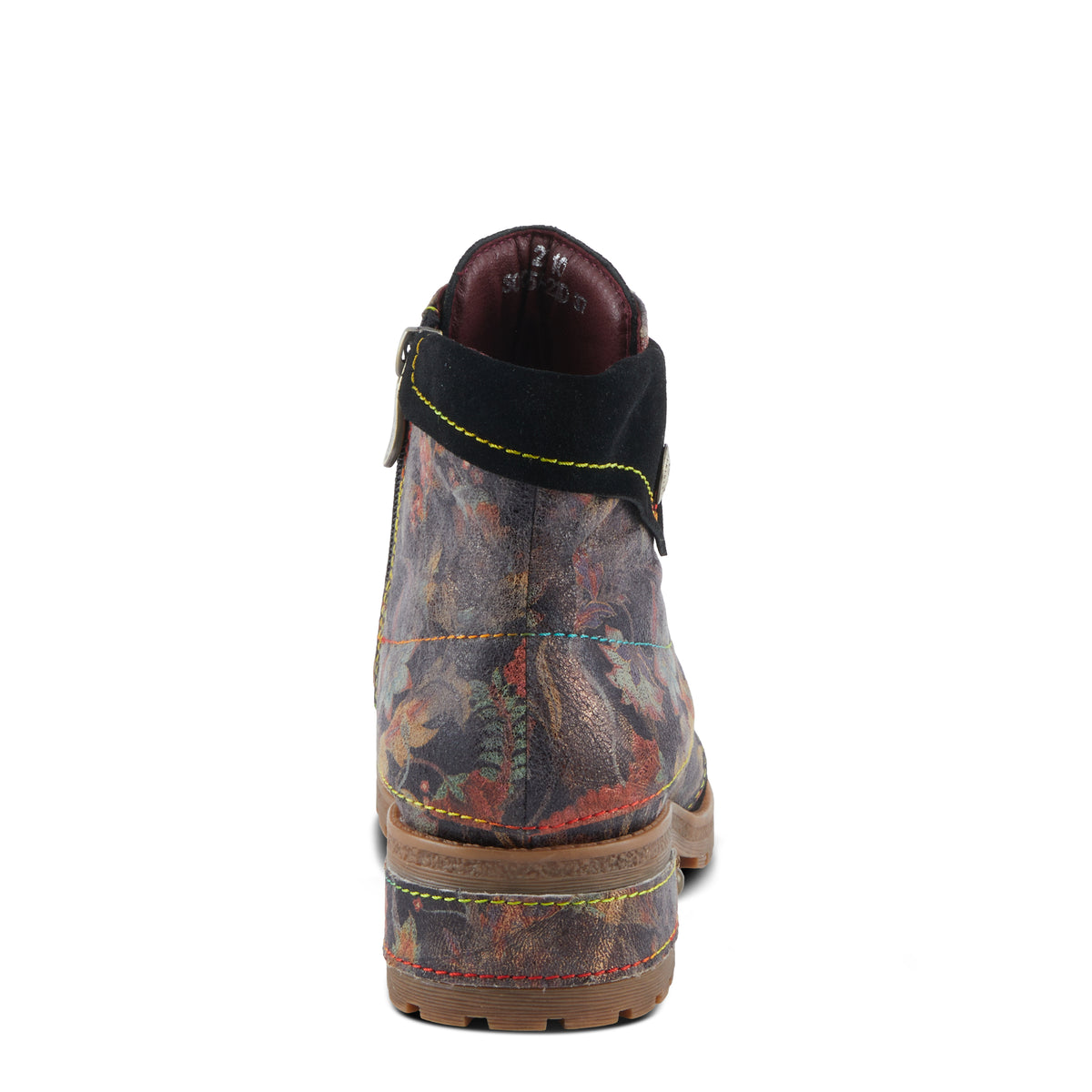 L'Artiste L'ARTISTE SERNA BOOTS boot in tan suede with handcrafted leather design