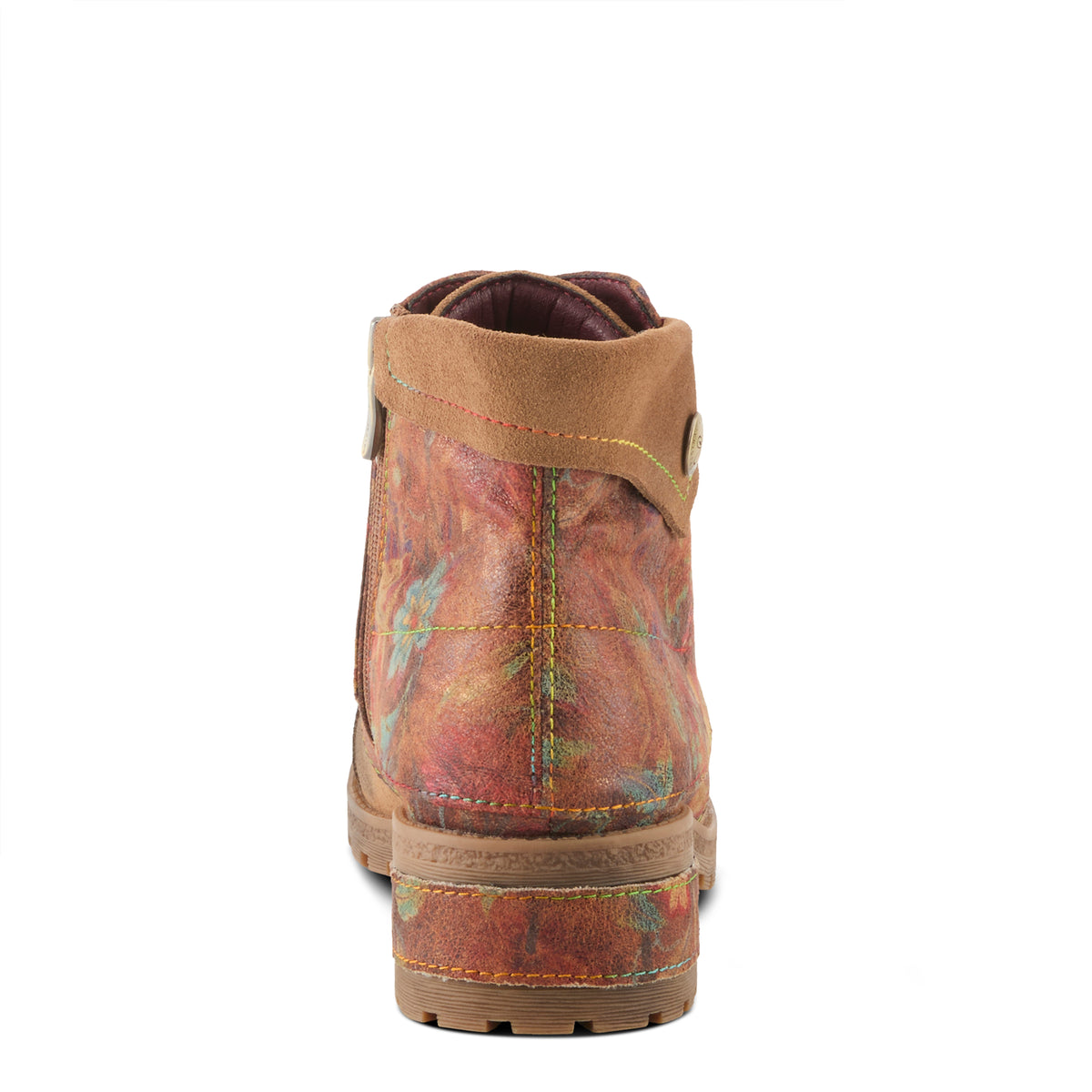 L'Artiste L'ARTISTE SERNA BOOTS boot in black multi suede with handcrafted leather design