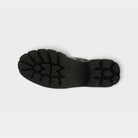 L'Artiste Severity boots in Blue Multi, outsole view