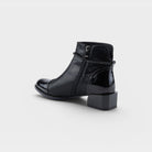 Azura Shelbi Black Patent Boot