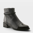 Azura Shelbi Charcoal Patent Boot