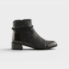 Azura Shelbi Charcoal Patent Boot