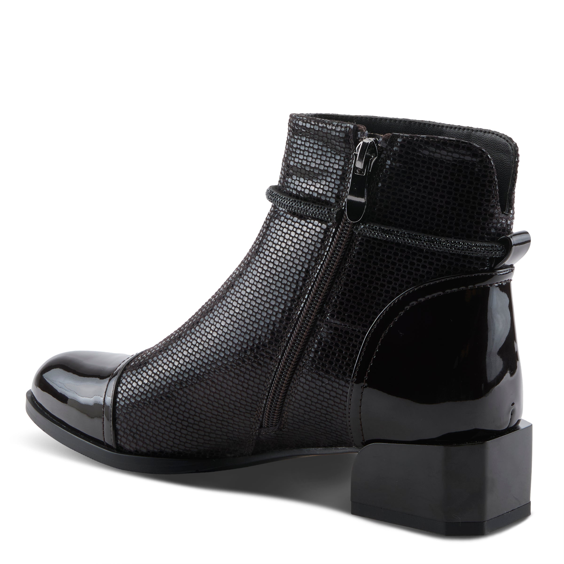サイコロジー ビブタイツ レディースS Premium Azura Shelbi Zipper Boots for Women - Spring Step Shoes