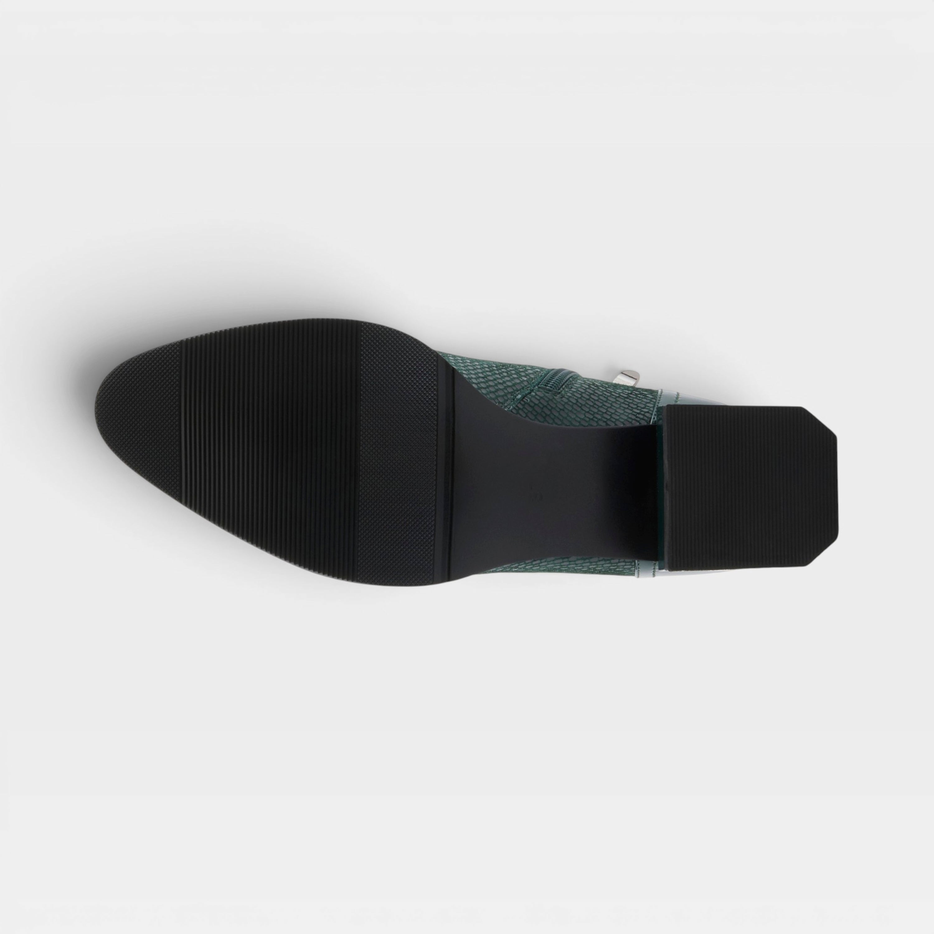 Azura Shelbi Forest Green Patent Boot