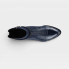 Azura Shelbi Navy Patent Boot