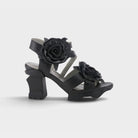 L'Artiste Shelly ankle strap sandals in Black, hero view