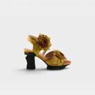 L'Artiste Shelly ankle strap sandals in Yellow, hero view