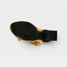 L'Artiste Shelly ankle strap sandals in Yellow, outsole view