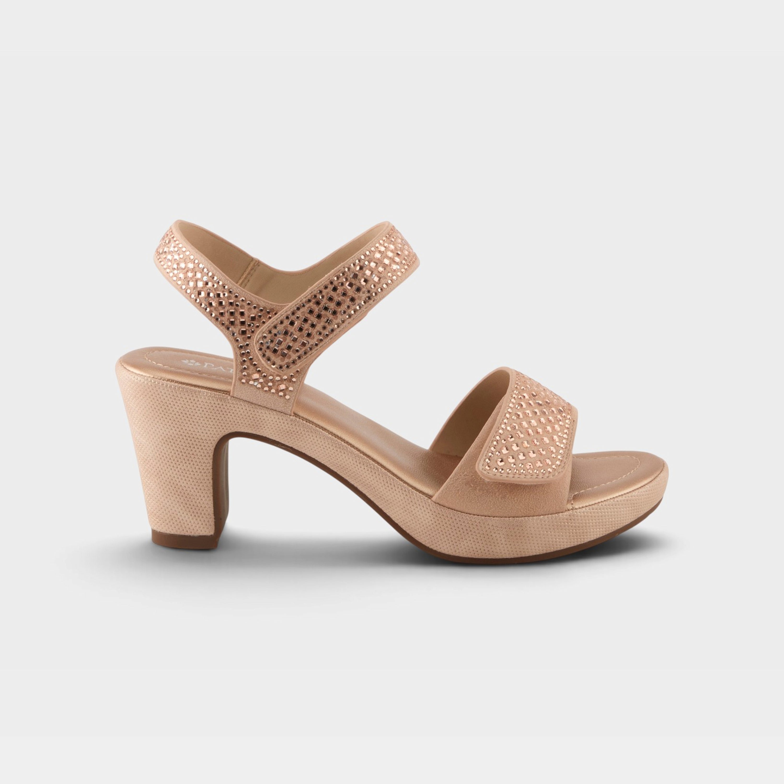 Patrizia Shine Rose Gold Sandal