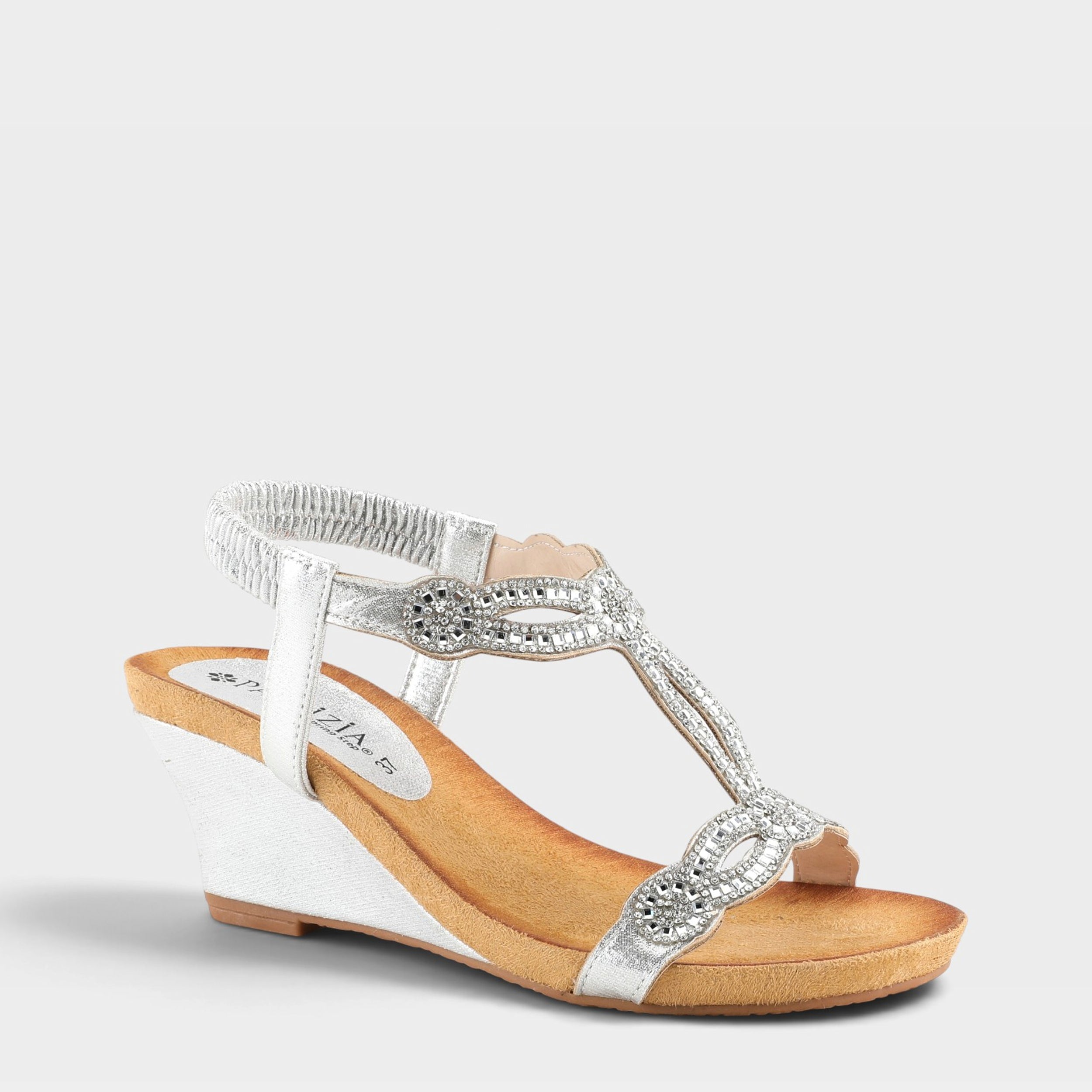 Patrizia Shining Comfy T-strap Sandals – Spring Step Shoes