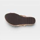 Azura Shinychic Tan Multi Sandal