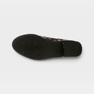 L'Artiste Shinyshoes shoes in Bordeaux Patent, outsole view