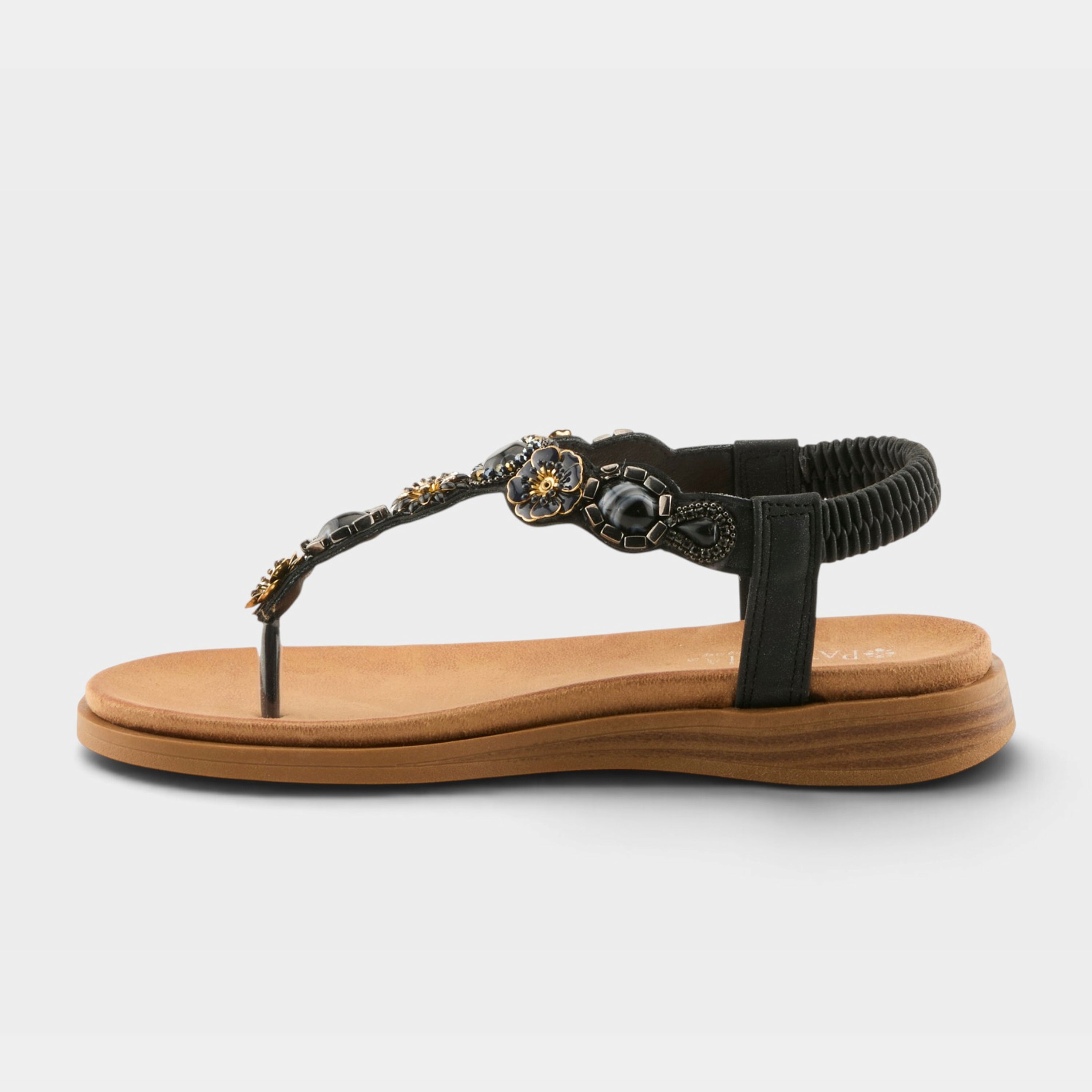 Patrizia Sinai Black Multi Sandal