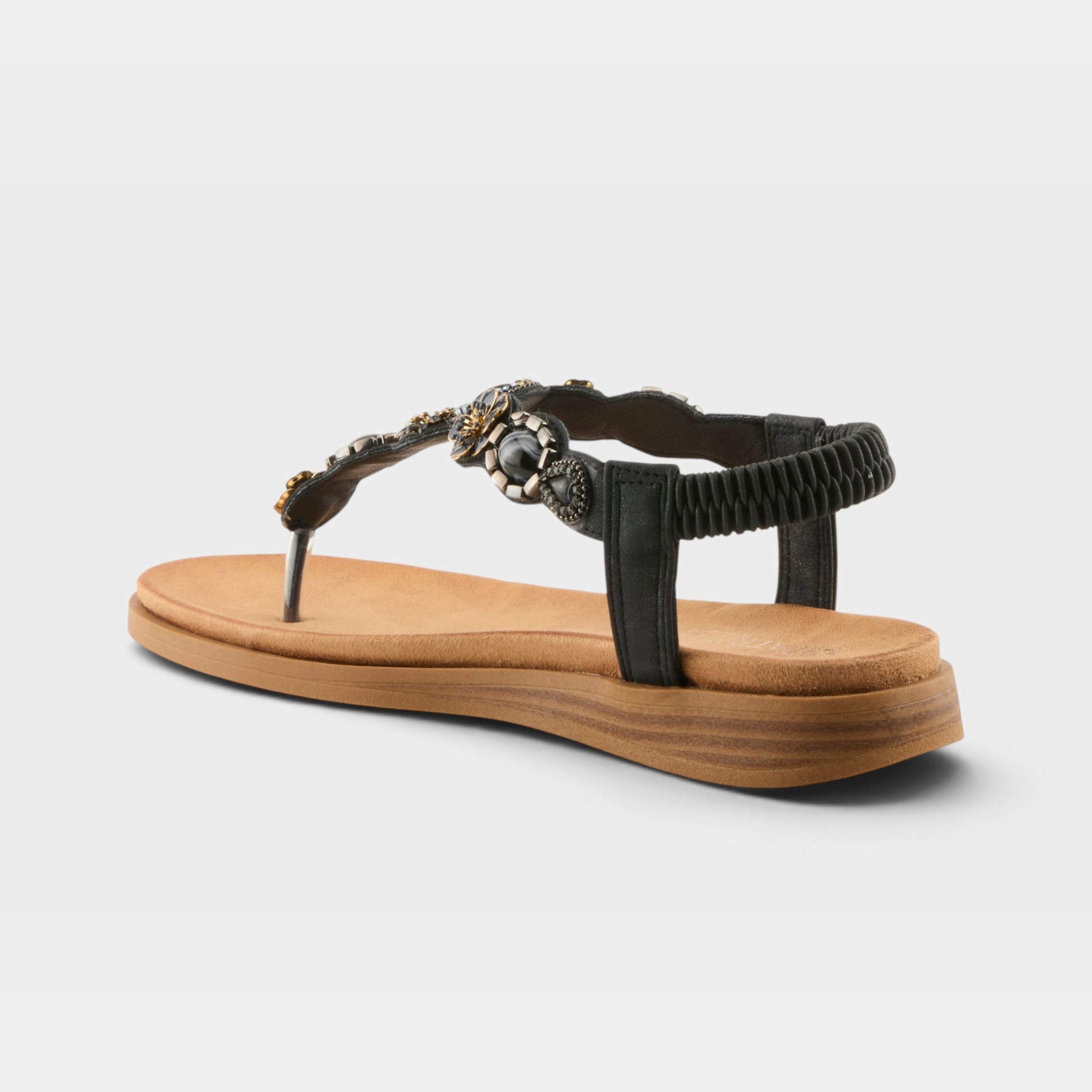 Patrizia Sinai Black Multi Sandal