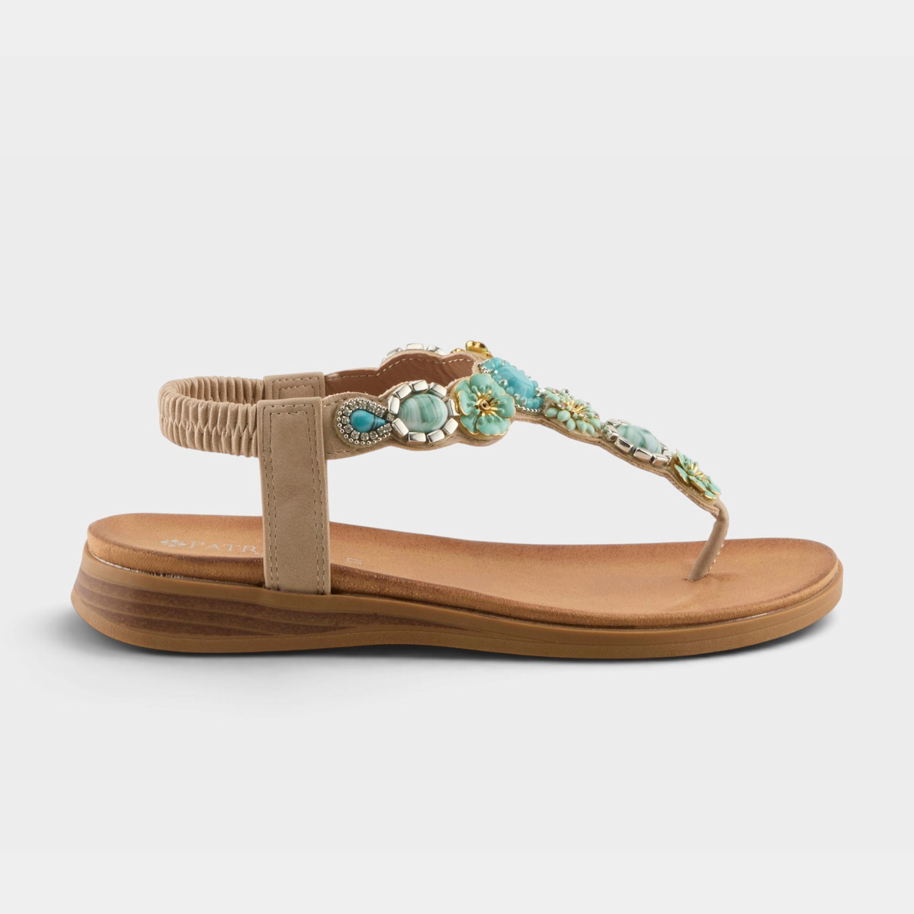 Patrizia Sinai Turquoise Multi Sandal