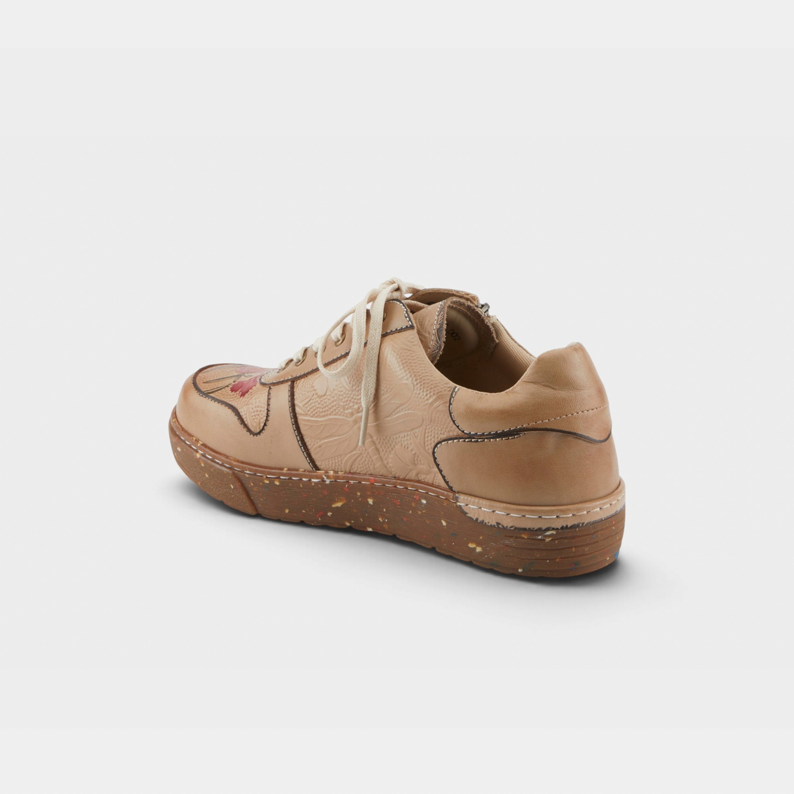 L'Artiste Sincerity sneakers in Beige Multi, alternate angle view