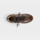 L'Artiste Sincerity sneakers in Brown Multi, top view