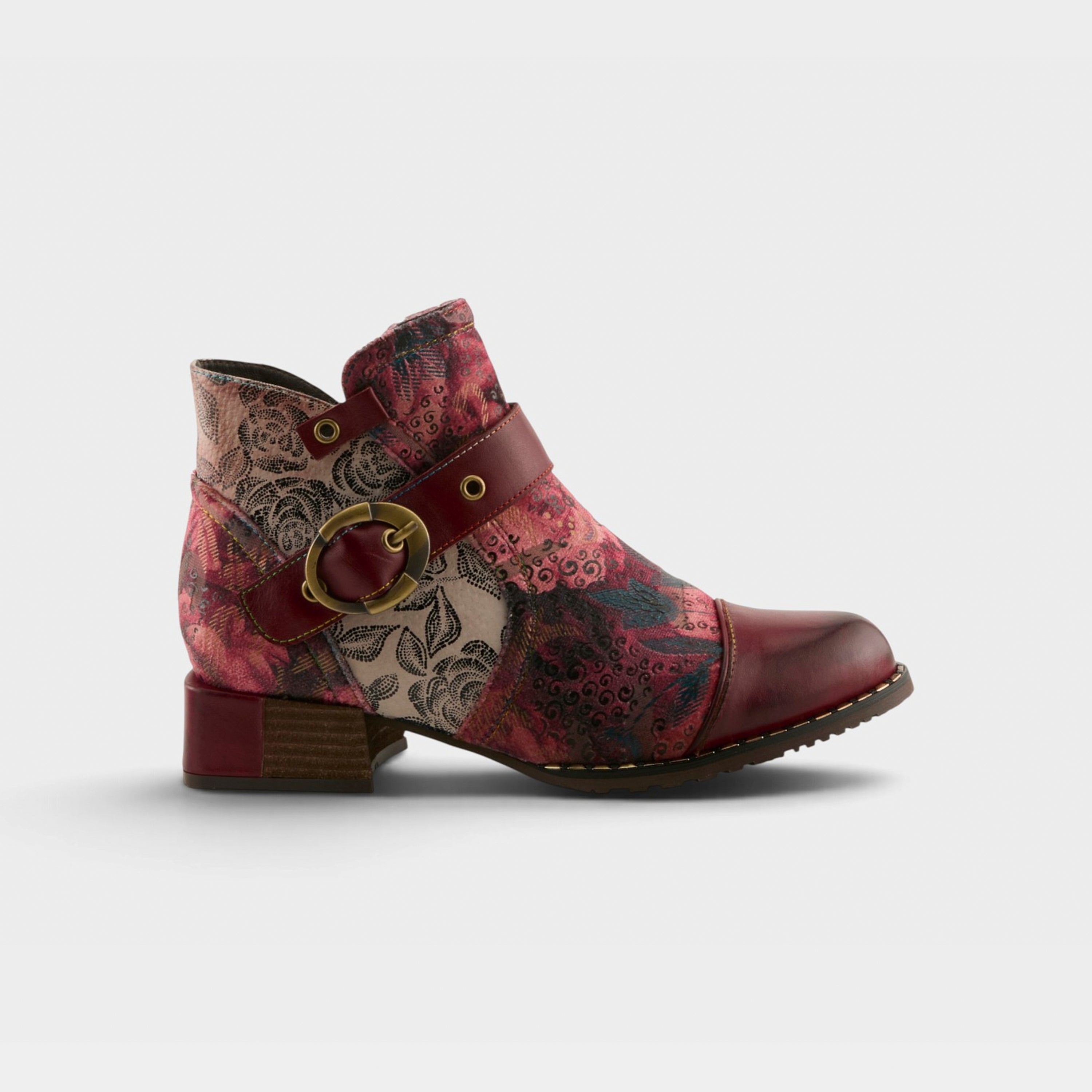 L'Artiste Sipperb Ankle Block Heel Boots - Spring Step Shoes