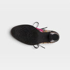 L'Artiste Siren boots in Black Multi, outsole view