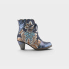 L'Artiste Siren boots in Navy Multi, hero view