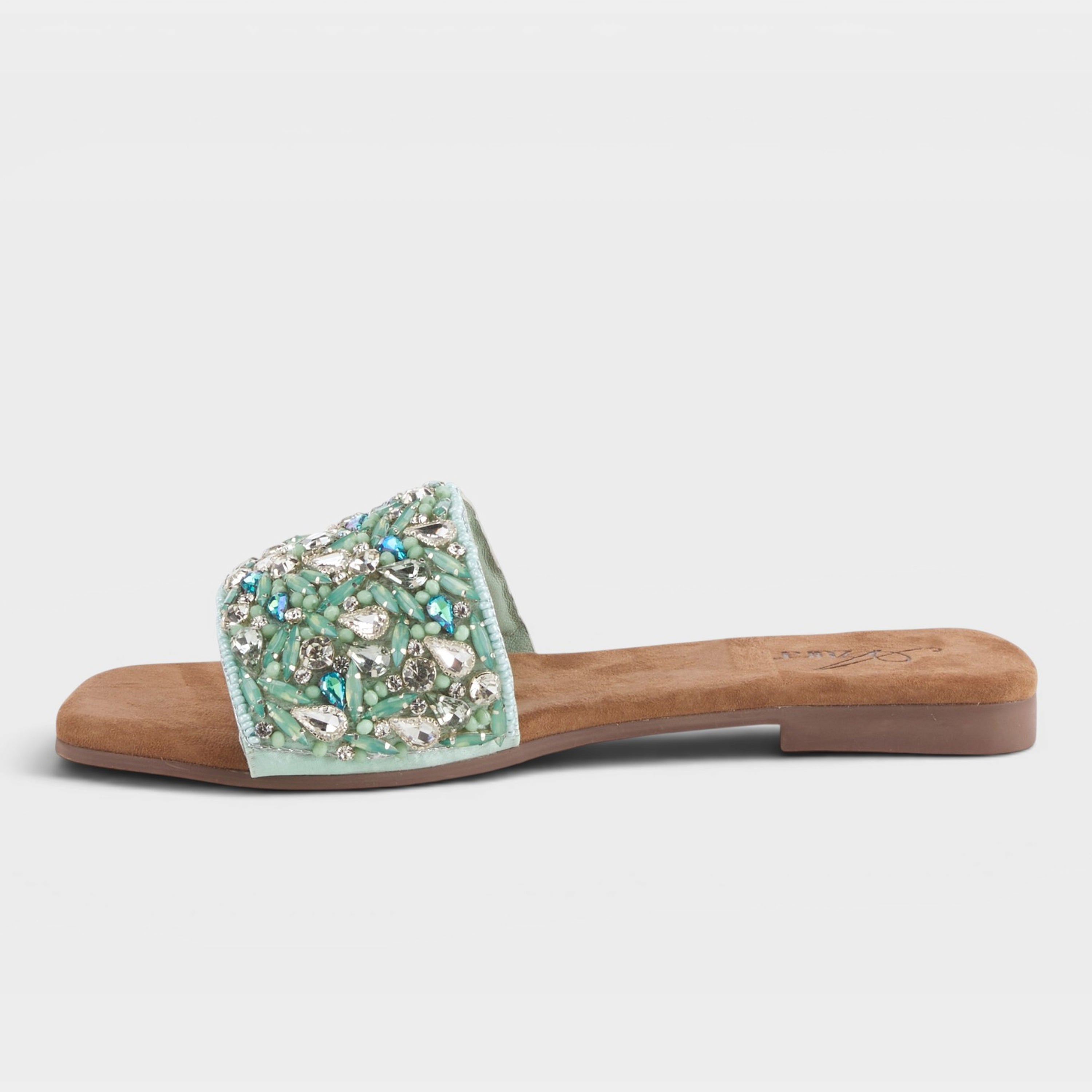 Azura Sizzling Mint Green Multi Sandal