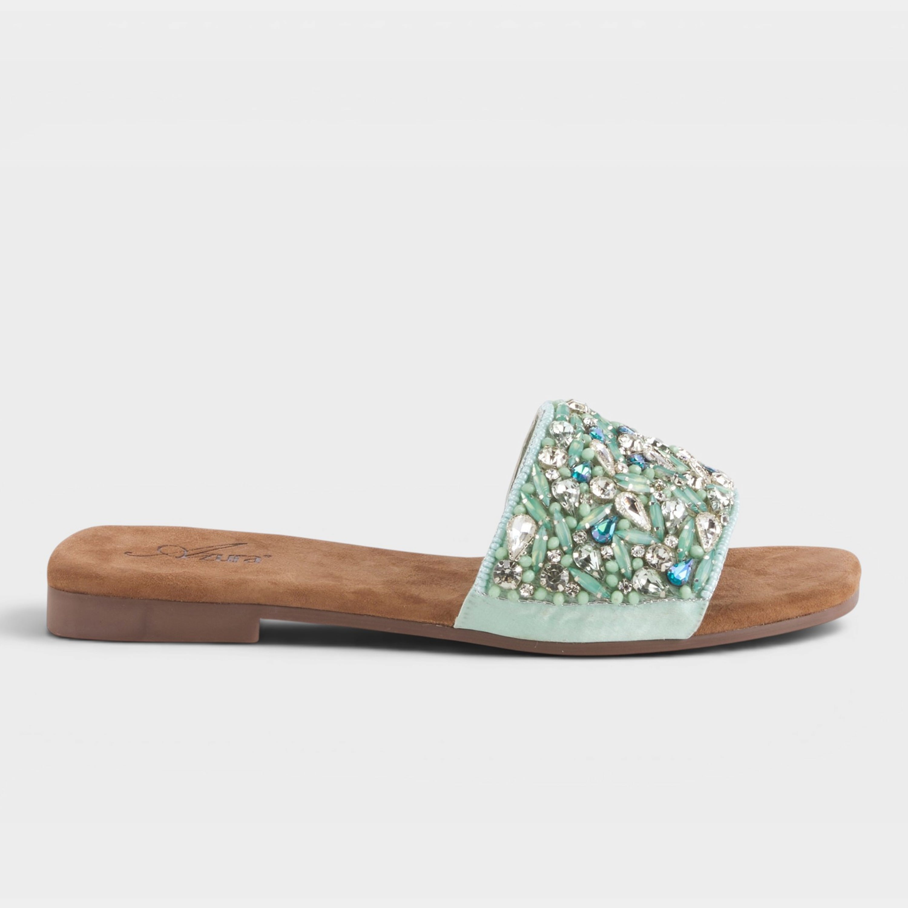 Azura Sizzling Mint Green Multi Sandal