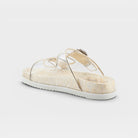 Azura Slidemein Gold Sandal