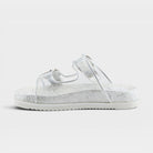 Azura Slidemein Silver Sandal