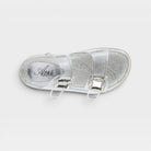 Azura Slidemein Silver Sandal