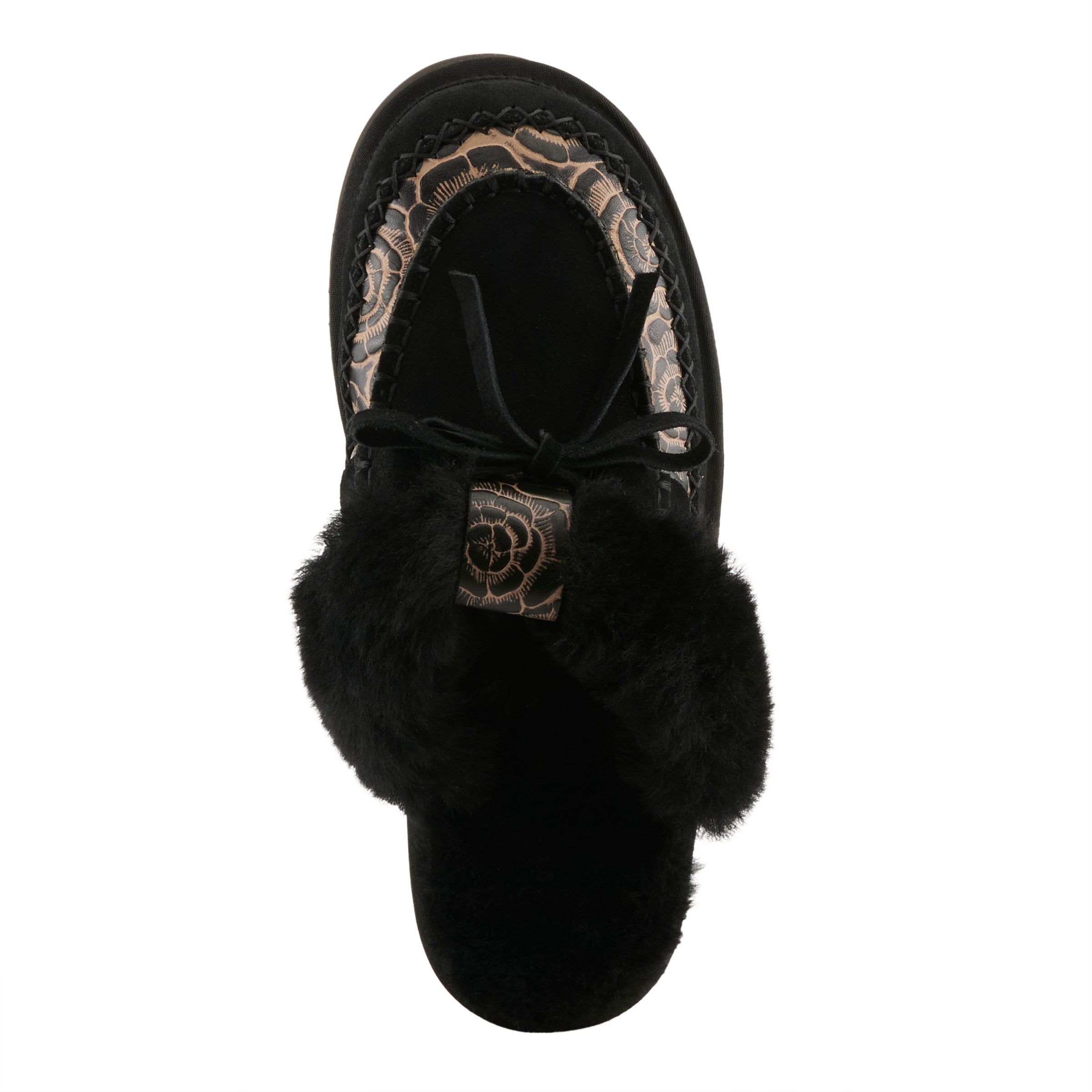 BLACK MULTI SUEDE