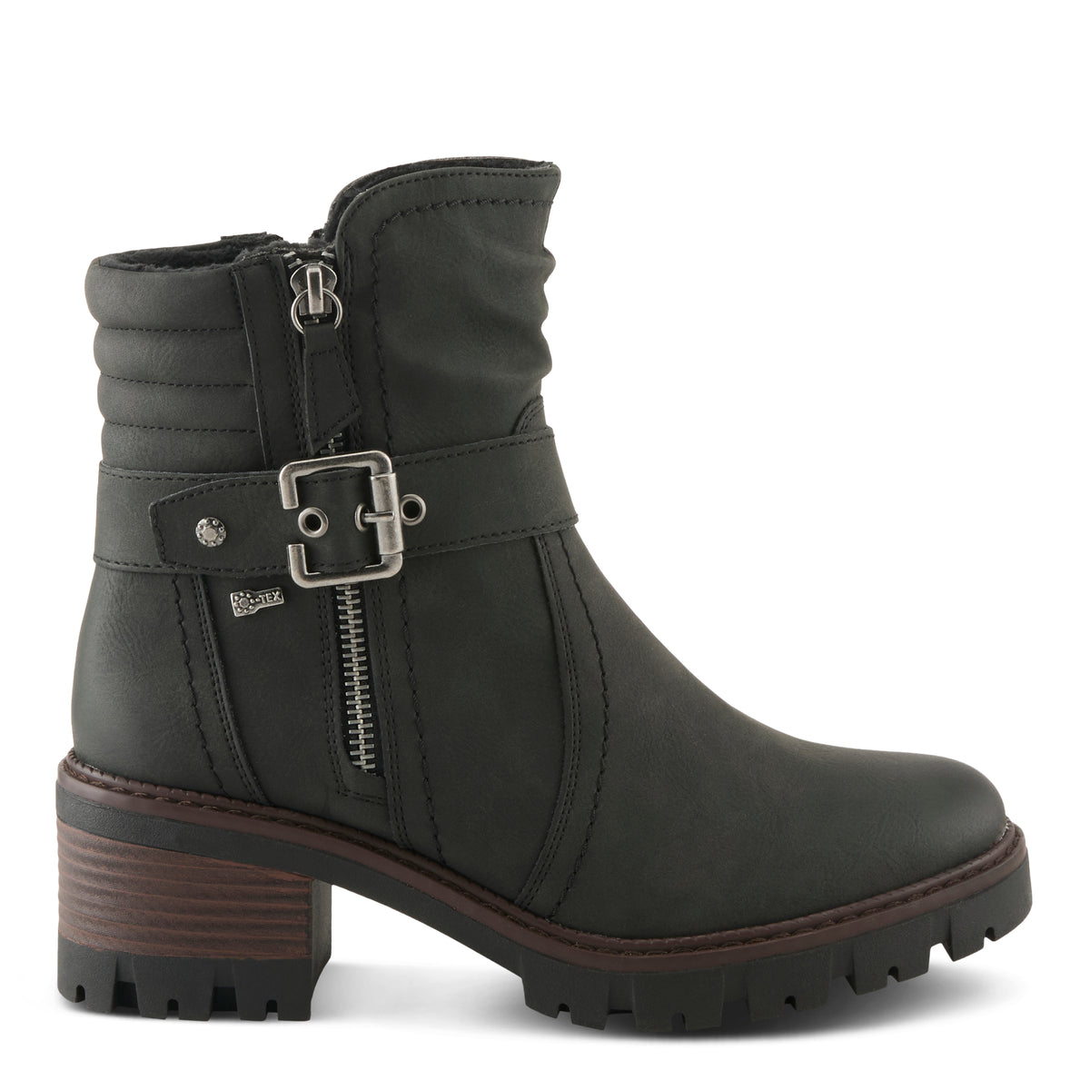 Spring Step SPRING STEP RELIFE SMOKIES BOOTIE boot in light green with comfortable everyday design