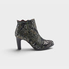 L'Artiste Smokinhot heeled booties in Black Multi, hero view