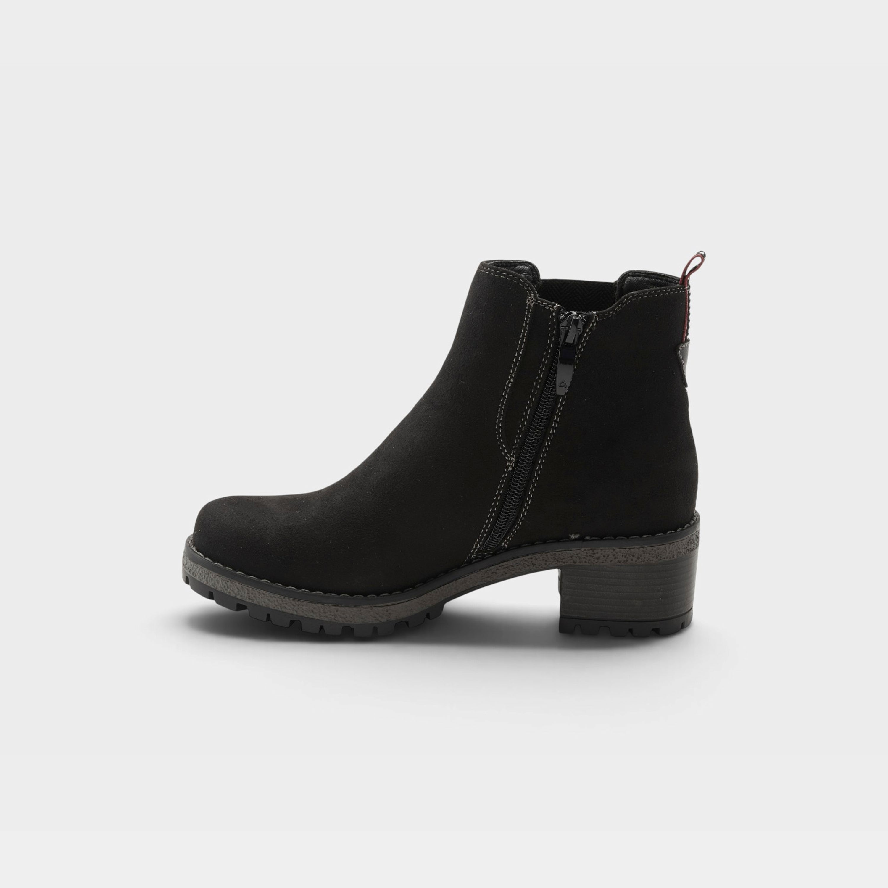 Patrizia Smylie Black Nubuck Bootie