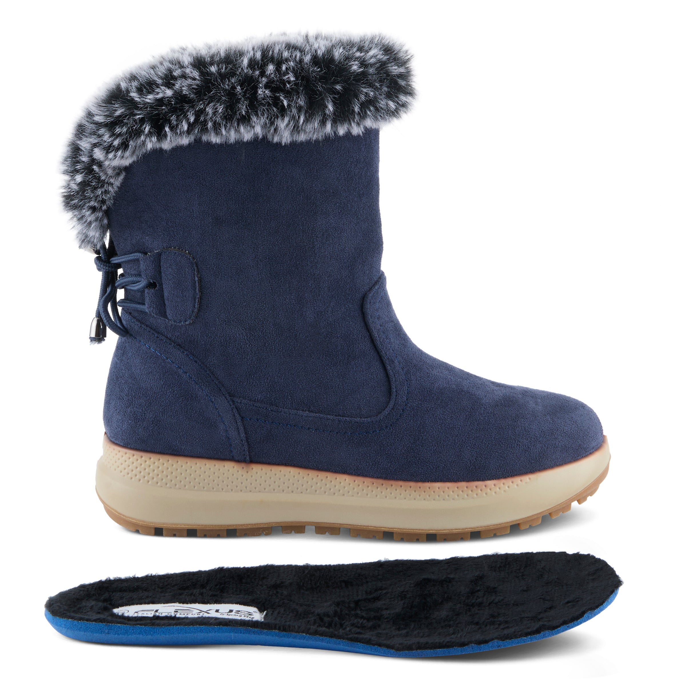 スノーフィート Flexus Snowbird Mid Calf Boot: Slip on Shoes – Spring Step Shoes