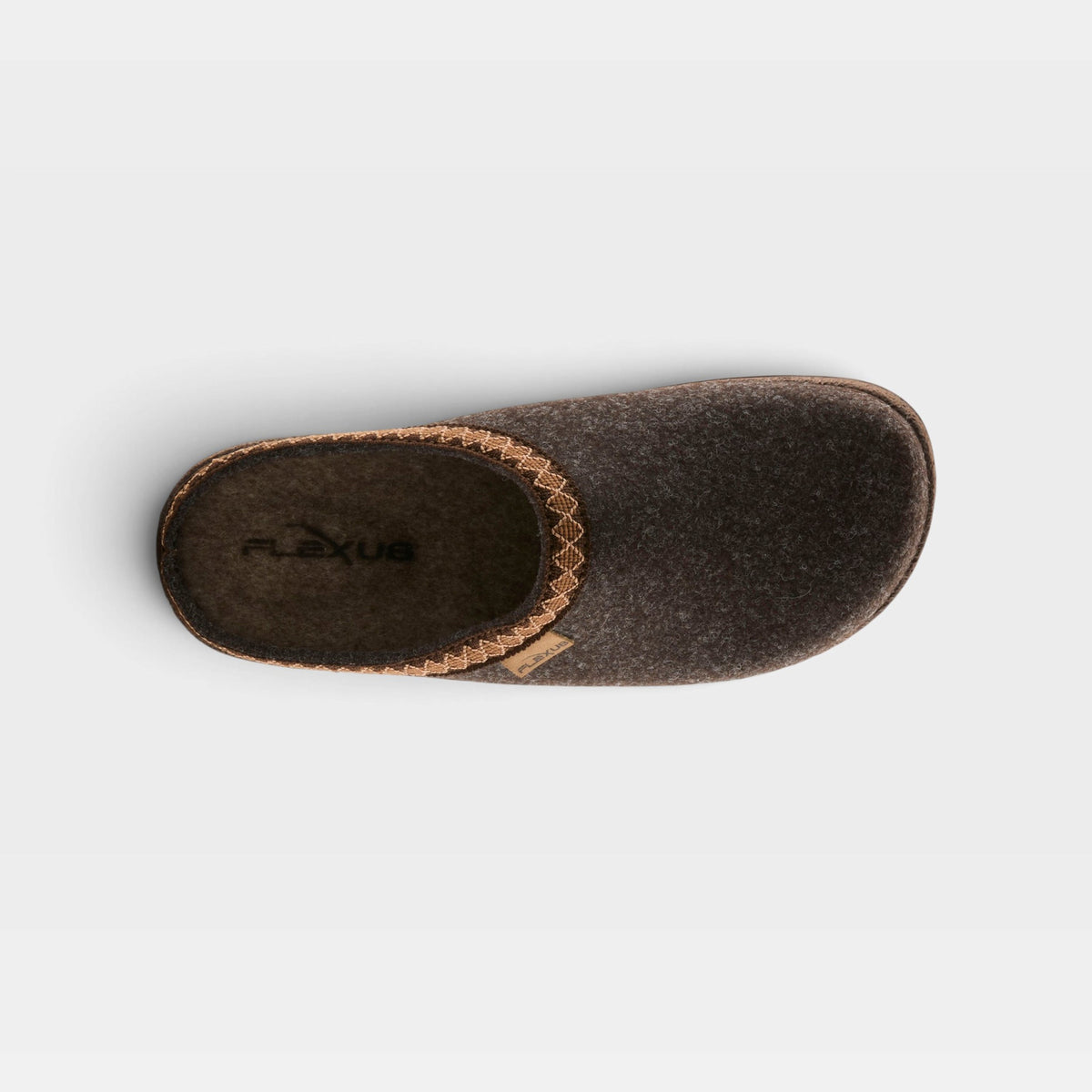 Flexus Snuggee Dark Brown Slipper