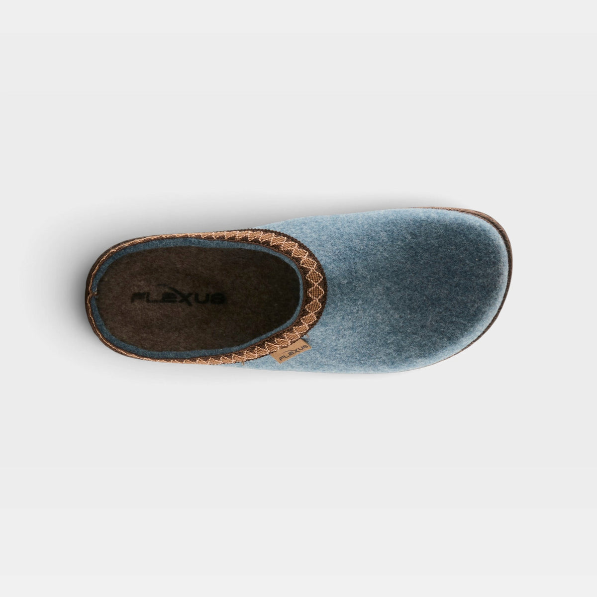 Flexus Snuggee Denim Blue Slipper