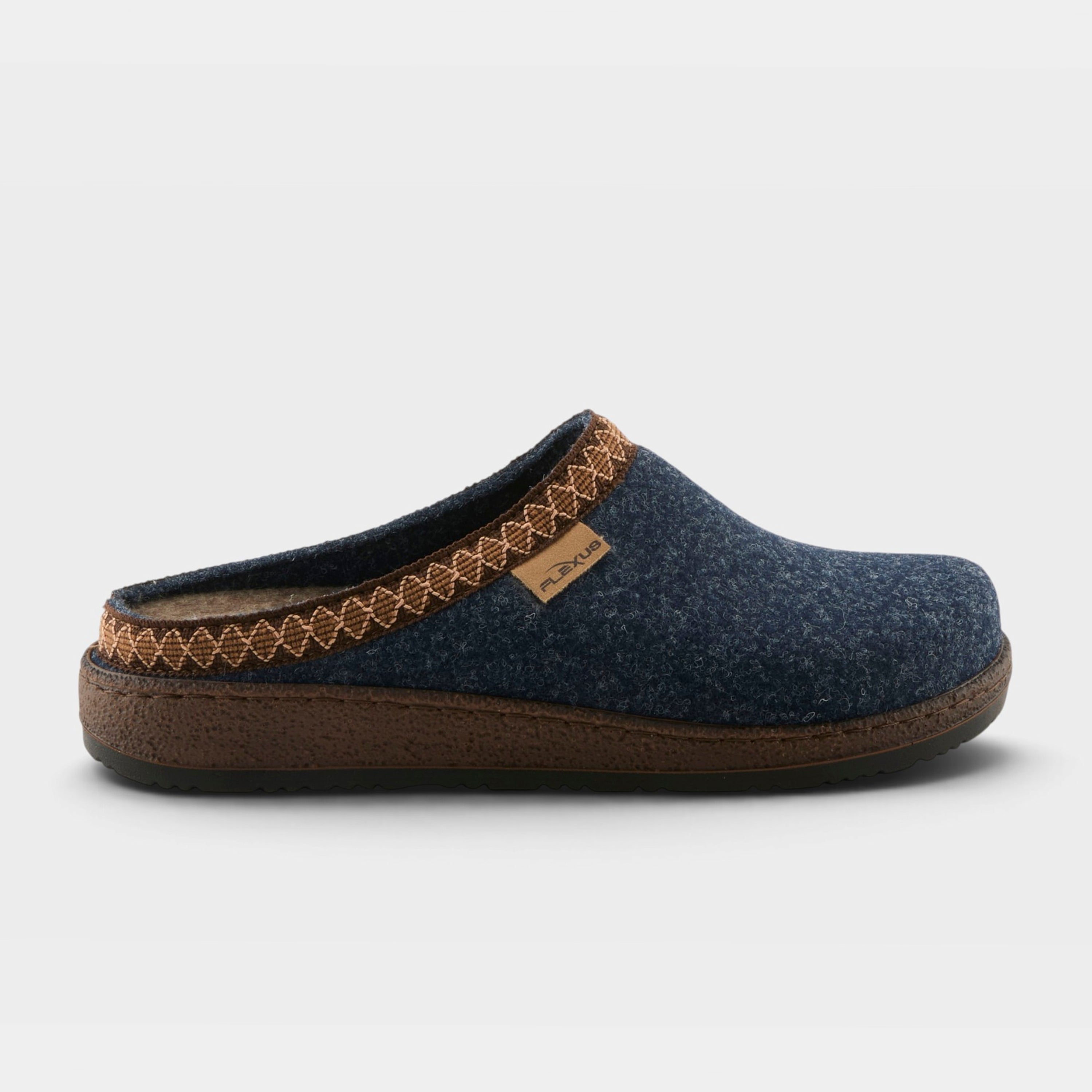 Flexus Snuggee Navy Slipper