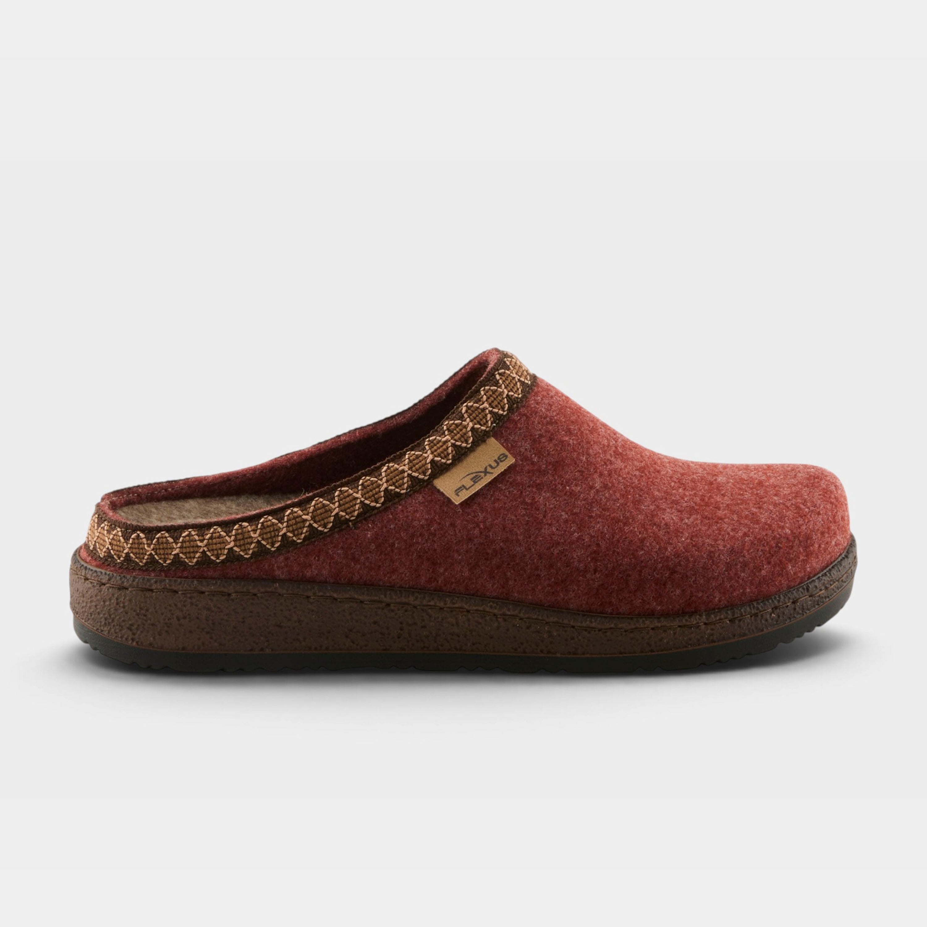 Flexus Snuggee Rust Slipper