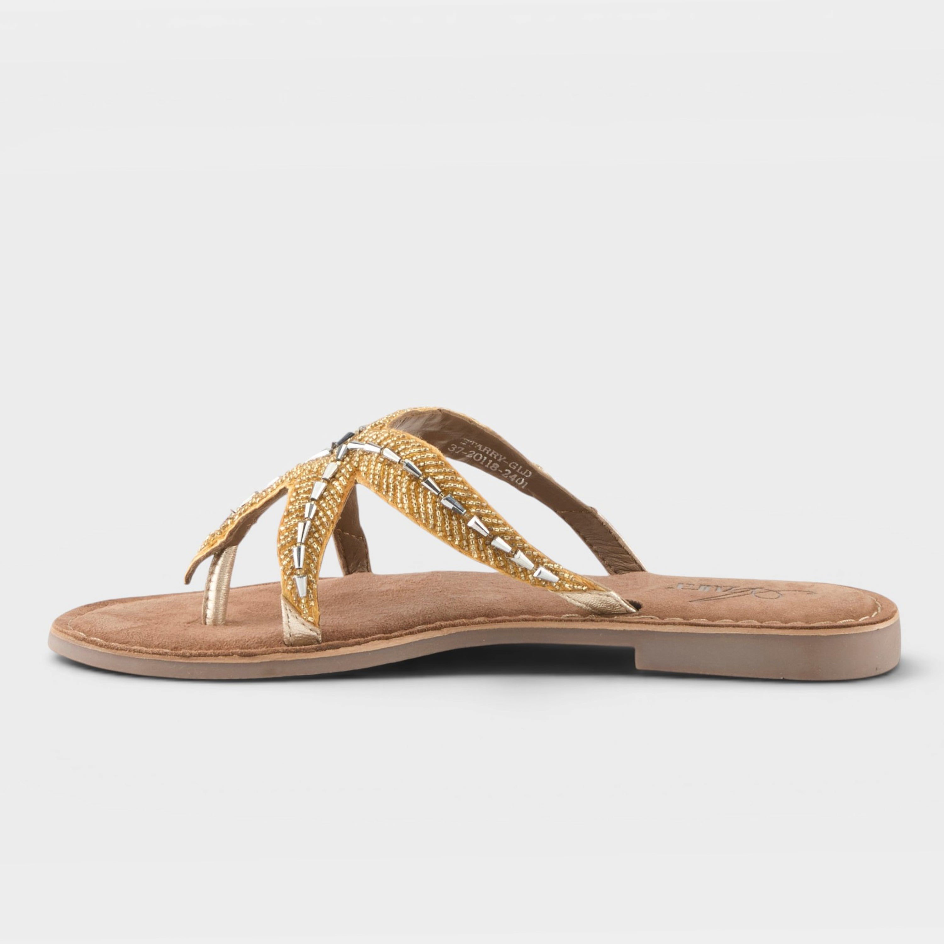 Azura Starry Gold Sandal