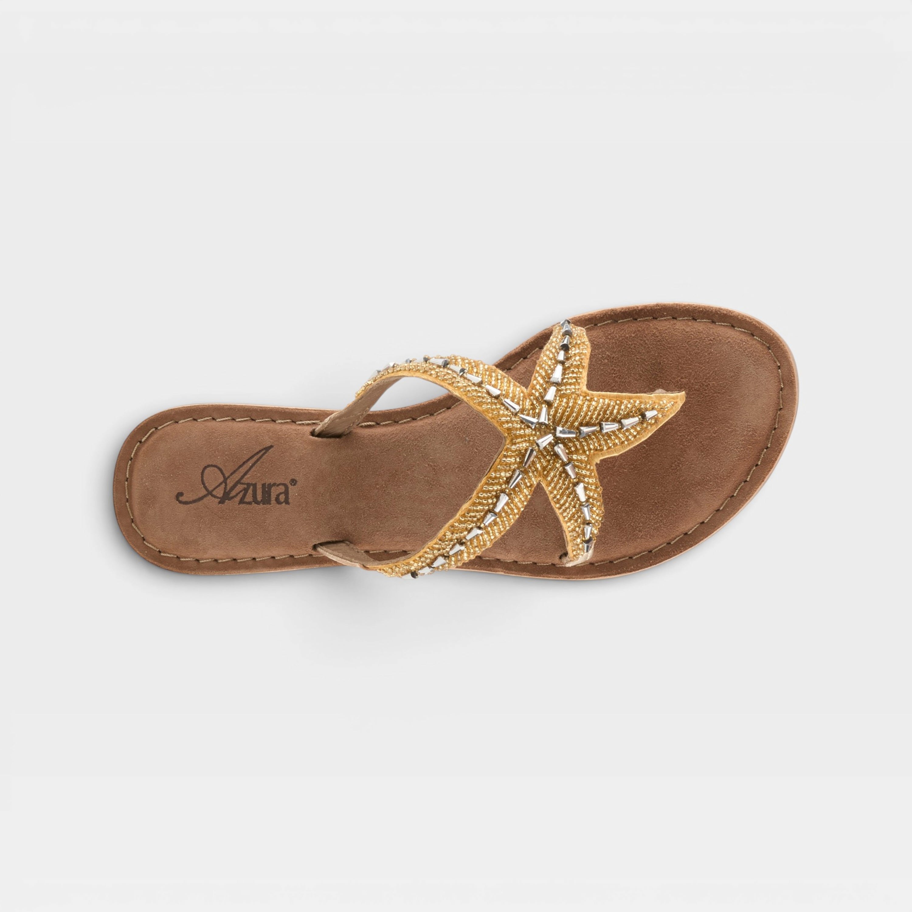 Azura Starry Gold Sandal