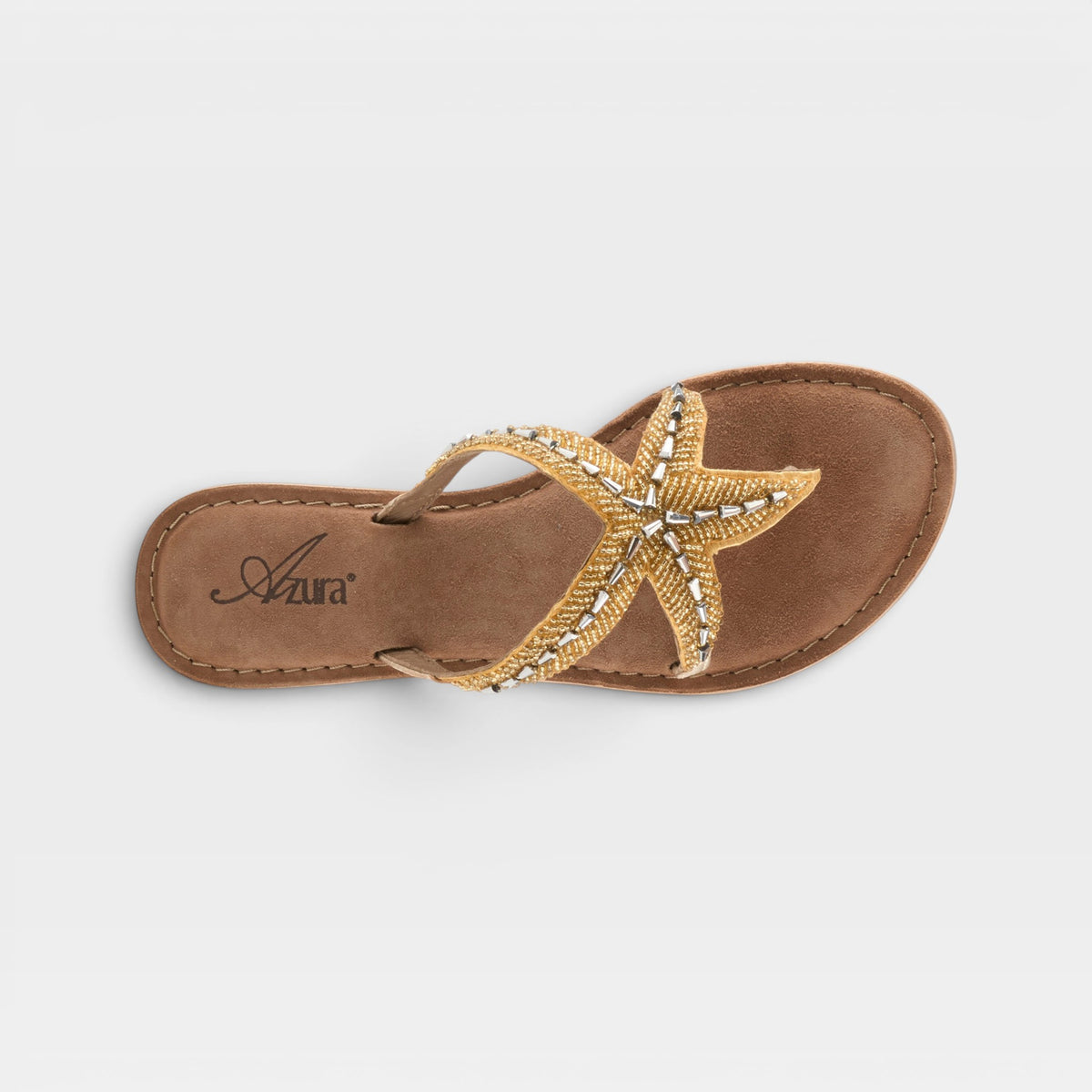 Azura Starry Gold Sandal