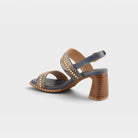 L'Artiste Starstud sandals in Blue Multi, alternate angle view