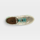 L'Artiste Stepinside sneakers in Mint Green Multi, top view